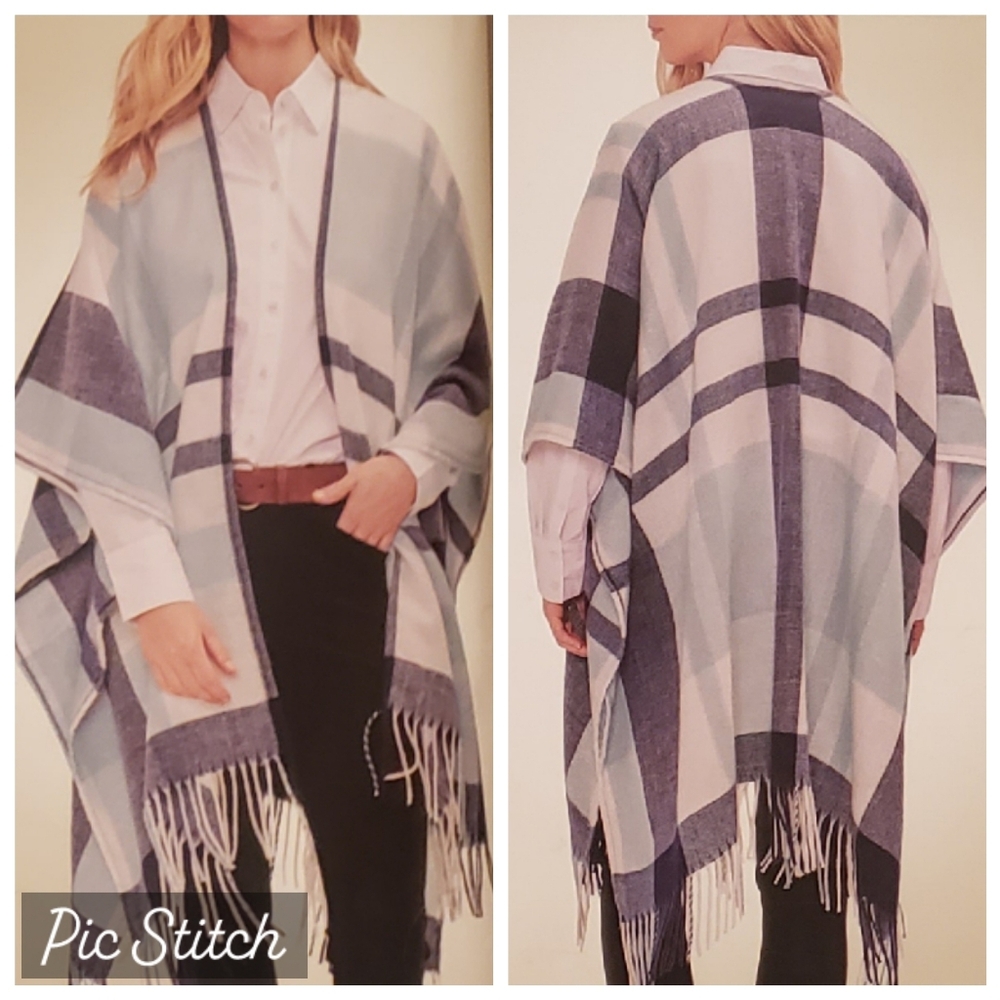 Banana Republic Cashmere Blend Wrap NWT - Picture 4 of 5